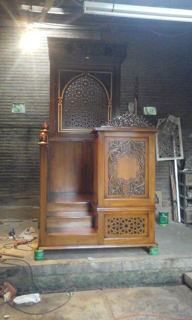 Mimbar Masjid Jati Klasik Finished