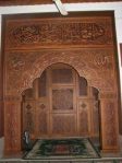 Mihrab Jati Ukir Klasik