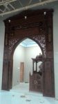 Mihrab Jati Ukir Kembang
