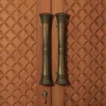 Pintu Jati Ukir Minimalis