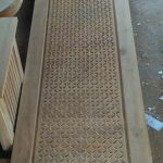 Pintu Jati Ukir Minimalis