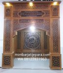Mihrab Minimalis Jati