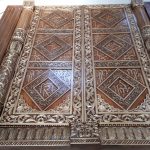 Pintu Jati Ukir Motif Afrika