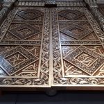 Pintu Jati Ukir Motif Afrika