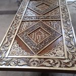 Pintu Jati Ukir Motif Afrika