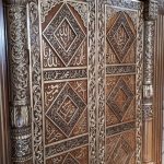 Pintu Jati Ukir Motif Afrika