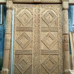 Pintu Jati Ukir Motif Afrika