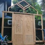 Pintu Jati Kusen Kerucut