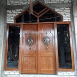 Pintu Jati Kusen Kerucut