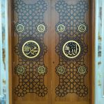 Pintu Jati Ukir Ornamen
