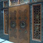Pintu Jati Ukir Ornamen