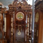 Jam Hias Jati Ukir Brawijaya