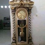 Jam Hias Jati Ukir Brawijaya