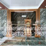 Mihrab Jati Masjid Al Ikhlas Karawang